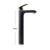 Vòi lavabo nóng lạnh đồng  mạ tĩnh điện chân không Juno sofa Teady VCT- 219DB 